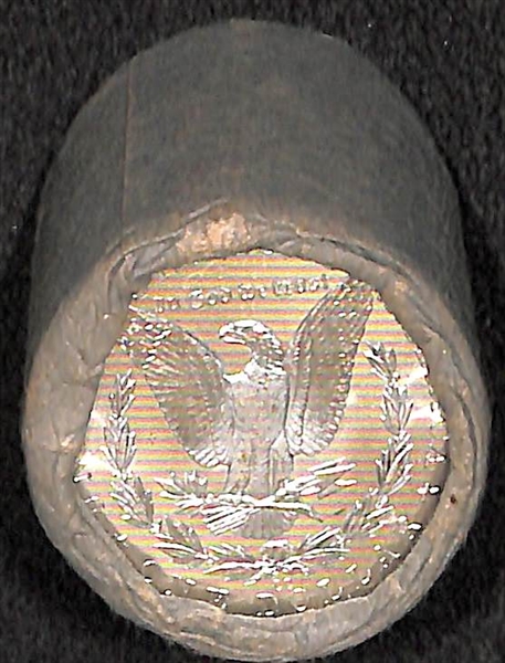  $10 BU Roll of Uncirculated Silver Morgan Dollars w/ End Roll CC (Carson City)